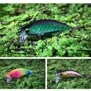 6pcs 7cm 14g Artificial Bait Sinking Wobbler for Bass Pike Trout Fishing