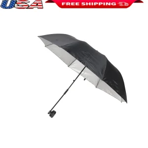 Clamp On Chair Umbrella Flexible Shade Adult Use Portable Outdoor Umbrella UPF 50
