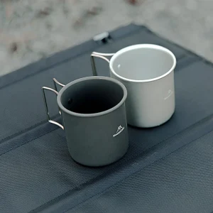 300ml Camping Mug Foldable Handle