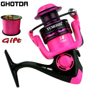 High Speed 5.2  1 Casting Reel With Line Carp/SaltwaterYour Daughter will Love it!